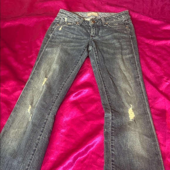 Page premium denim size 24 style Laura Canyon Classic Blue Women's Jeans - Picture 3 of 8